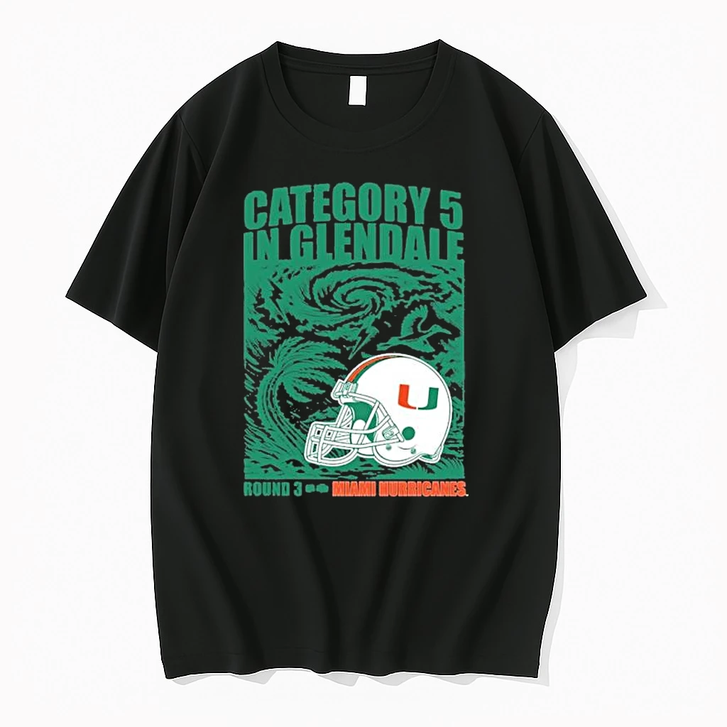 Miami Hurricanes Round 3 In Glendale Fiesta Bowl Shirts