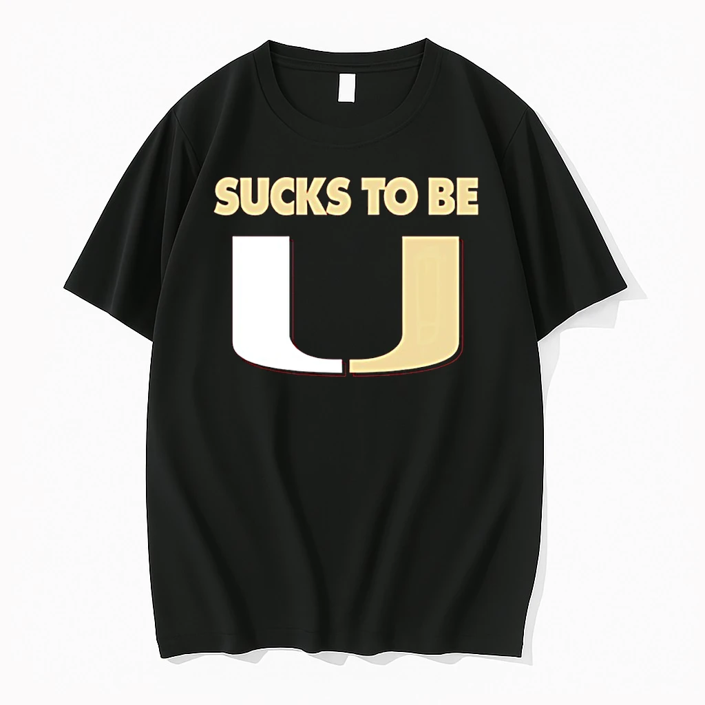 Miami Hurricanes Football Sucks To Be U Logo Shirts