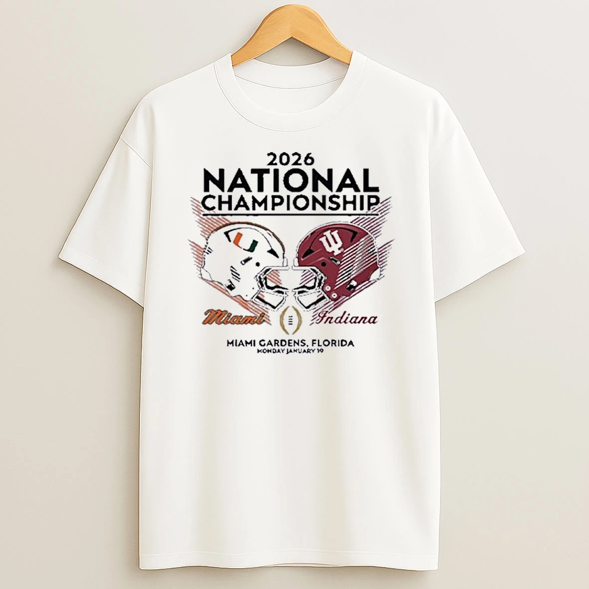 Miami Vs Indiana Cfp National Championship 2026 Shirts