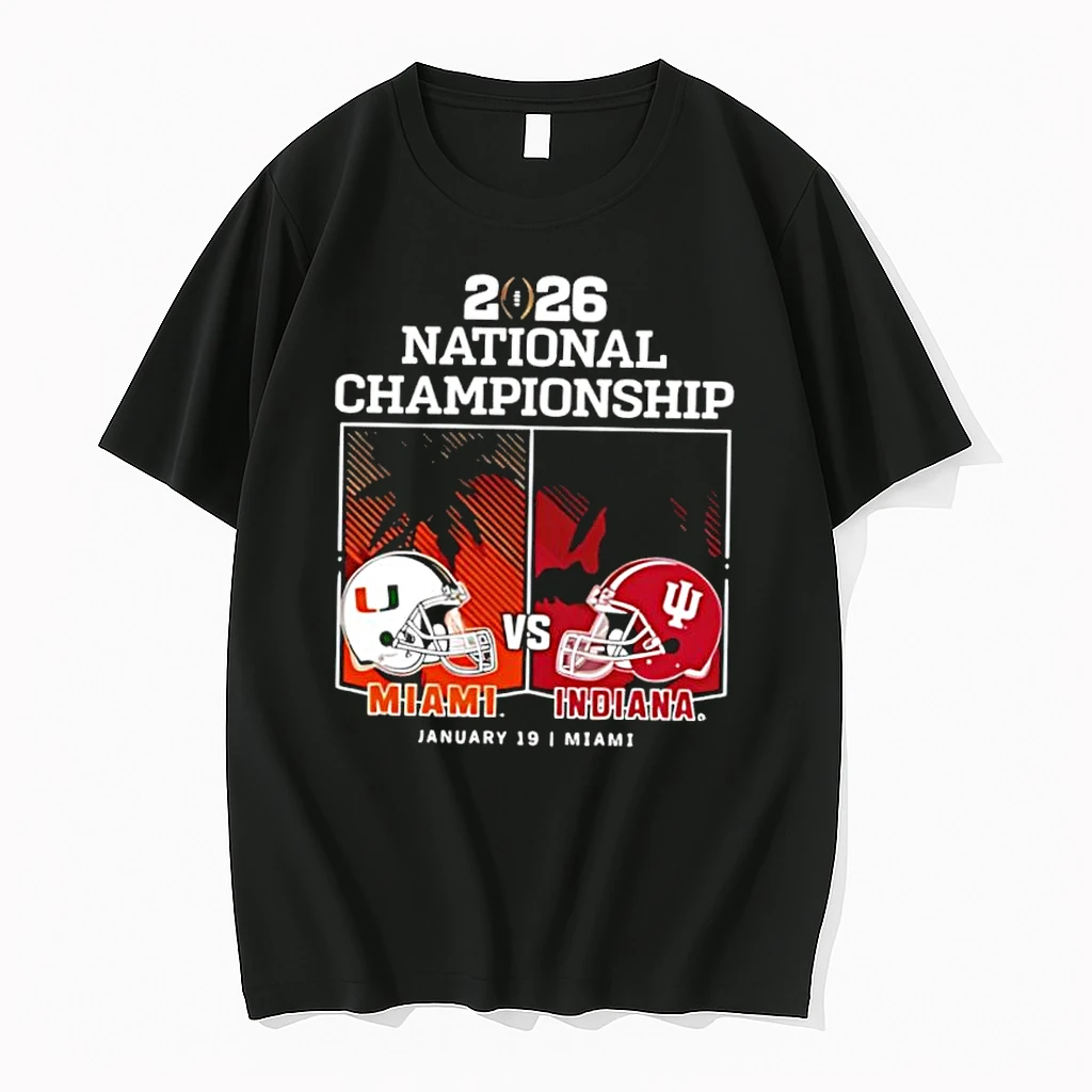 Miami Vs Indiana Cfp National Championship Shirts