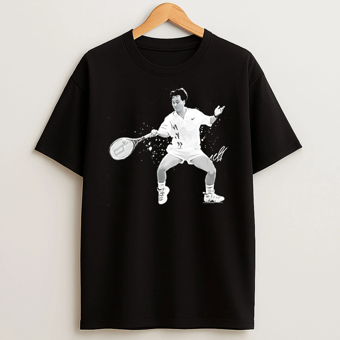 Michael Chang Tennis Player Signature Shirts