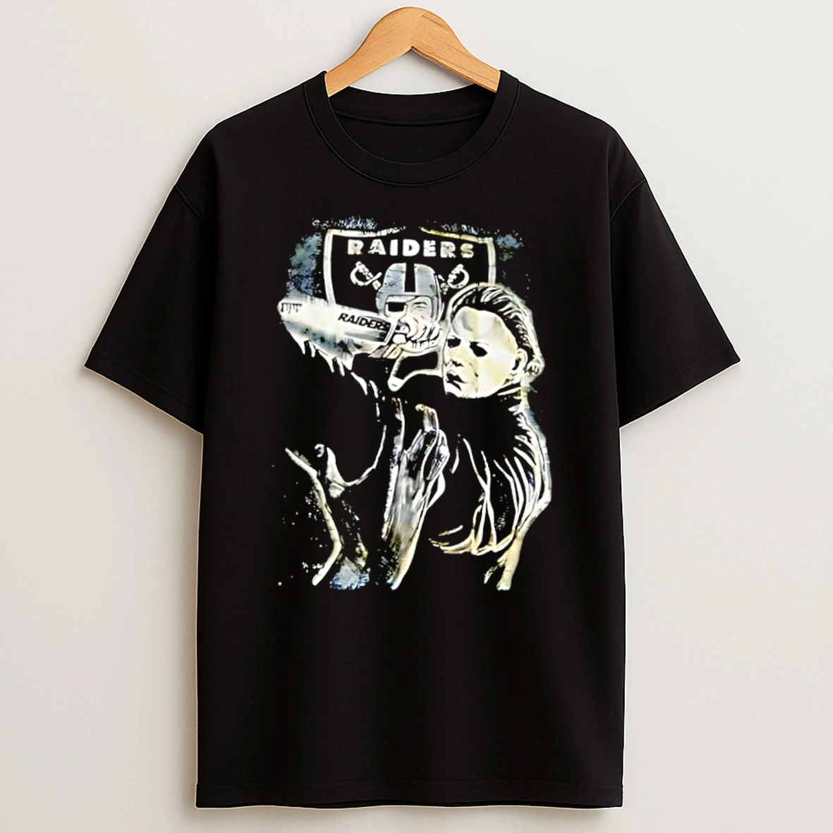 Michael Myers X Las Vegas Raiders Shirts