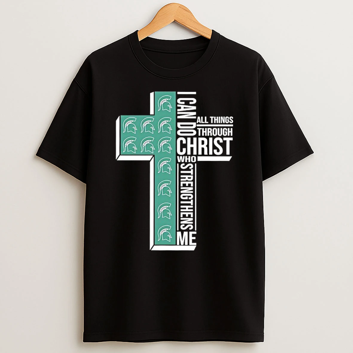 Michigan State Spartans Womens Basketball I Can All Things Do Through Christ Who Strengthens Me Shirts