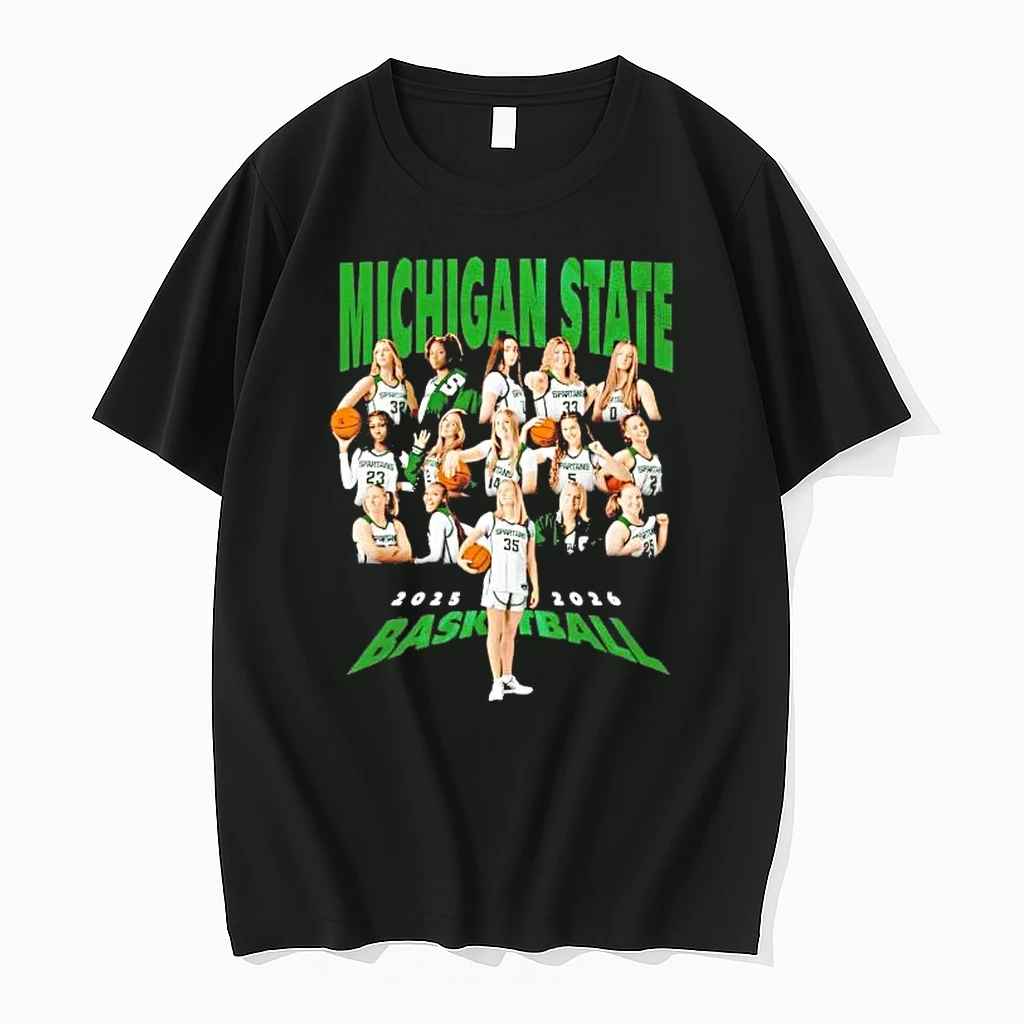 Michigan State Womens Basketball 2026 Team Players Shirts