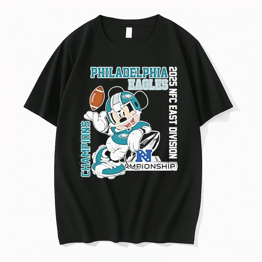 Mickey Mouse X Philadelphia Eagles Nfc East Division Champions Shirts
