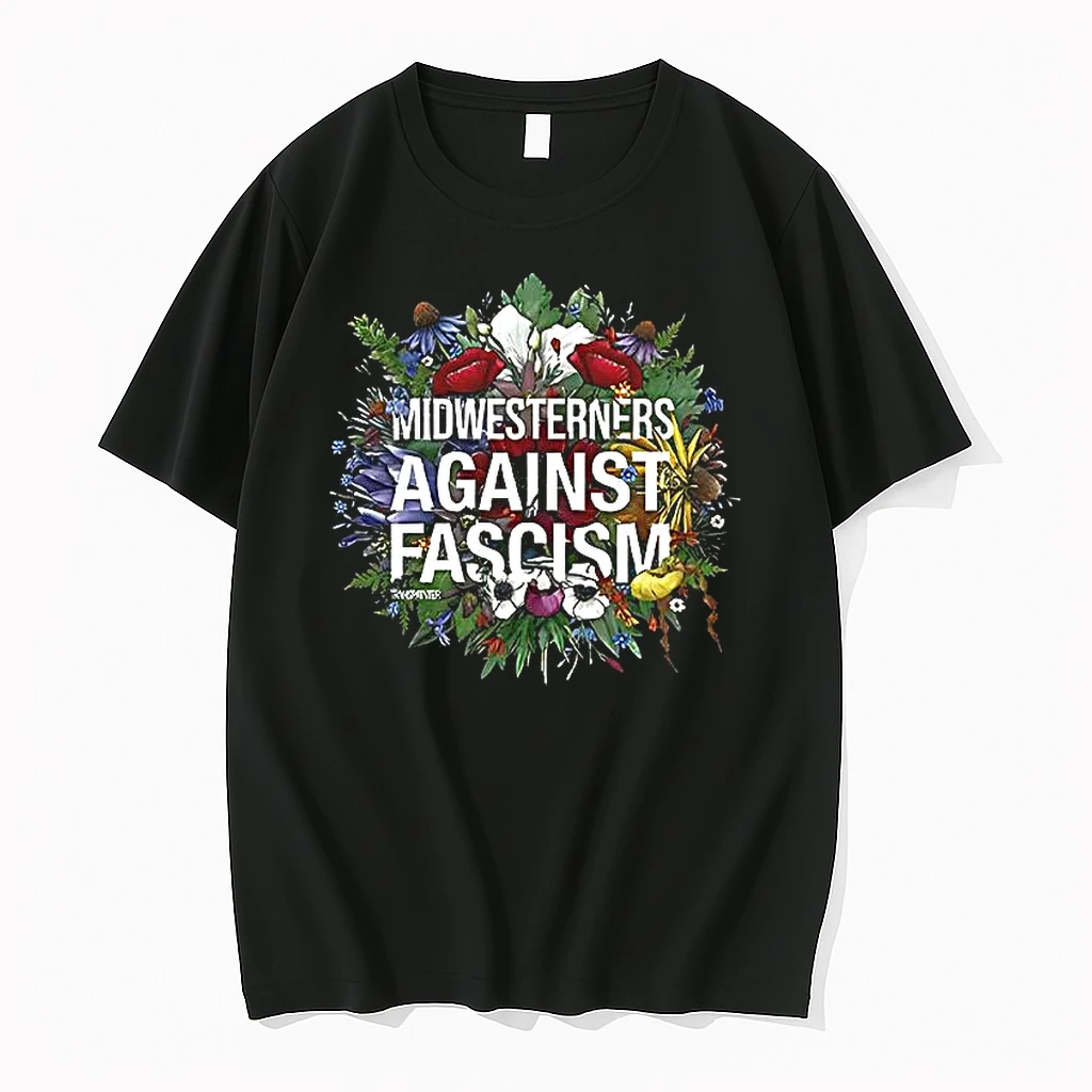 Midwesterners Against Fascism Woman Shirts