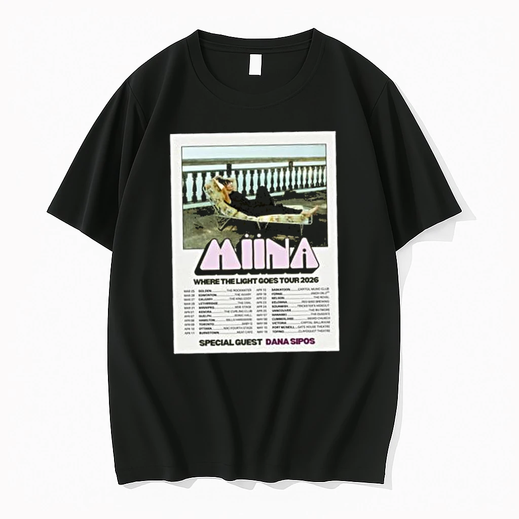 Miina Where The Light Goes Tour 2026 Shirts