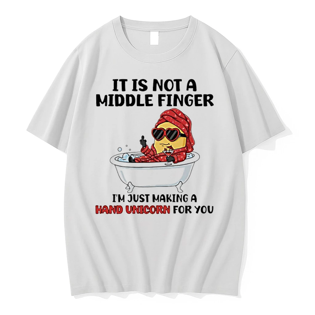 Minion It Is Not A Middle Finger Im Just Making A Hand Unicorn For You Shirts