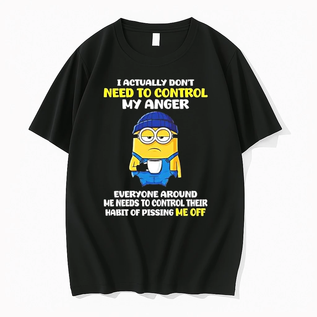 Minions I Actually Dont Need To Control My Anger Everyone Shirts