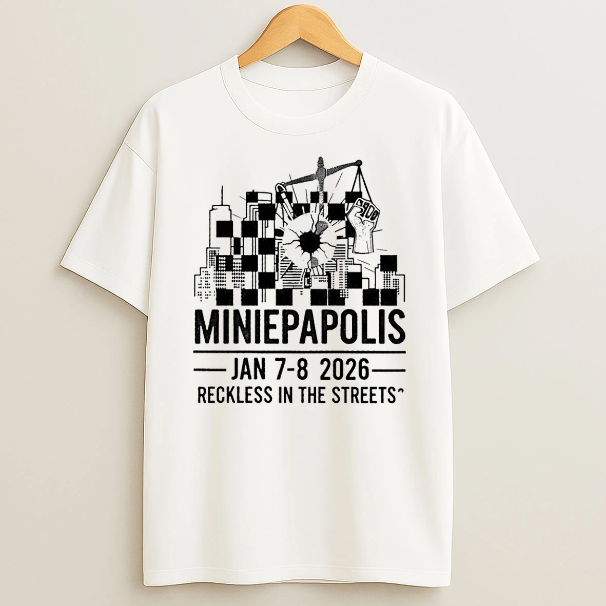 Minneapolis Jan 8 2026 Reckless In The Street Incident Shirts
