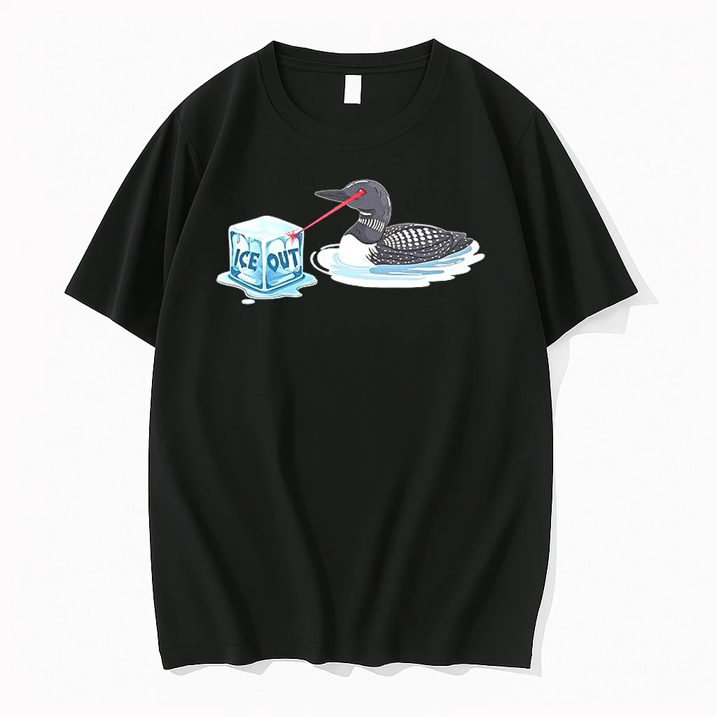 Minnesota Laser Loon Ice Out Woman Shirts