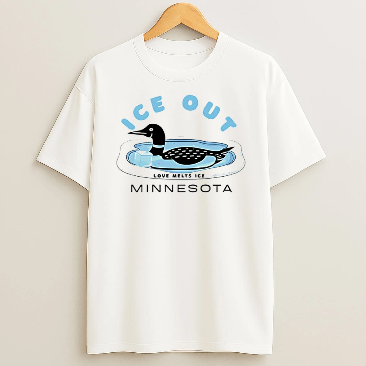 Minnesota Laser Loon Ice Out Protest Shirts