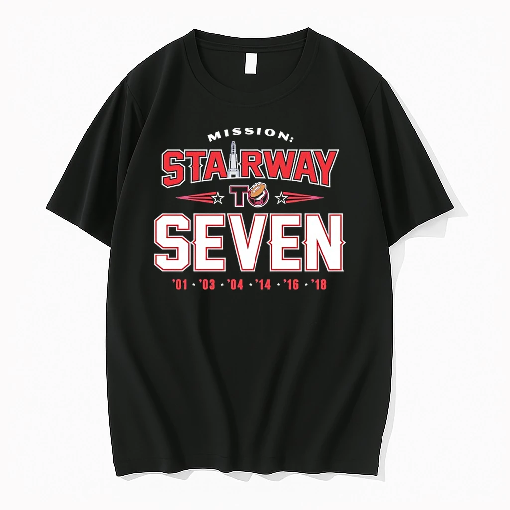 Mission Stairway To Seven 01 03 04 14 16 18 For New England Patriots Shirts