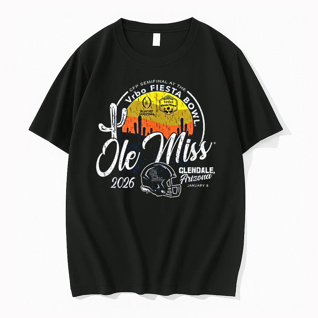 Mississippi Ole Miss Rebels Fiesta Bowl 2026 Cfp Semifinal Shirts