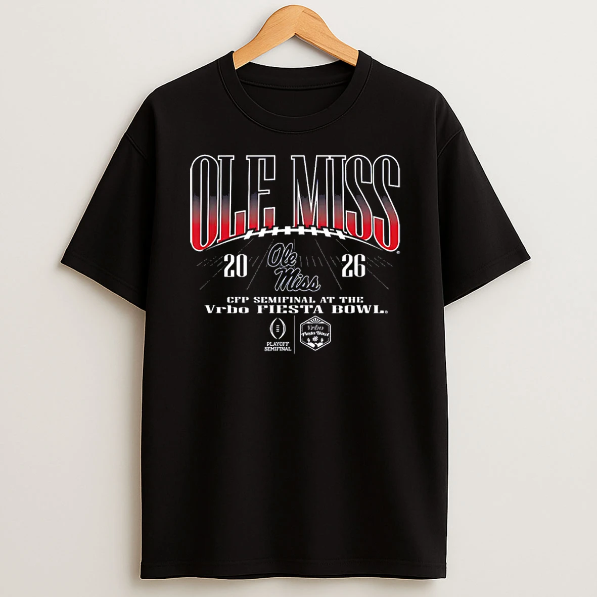 Mississippi Ole Miss Rebels Fiesta Bowl Cfp Semifinal 2026 Shirts