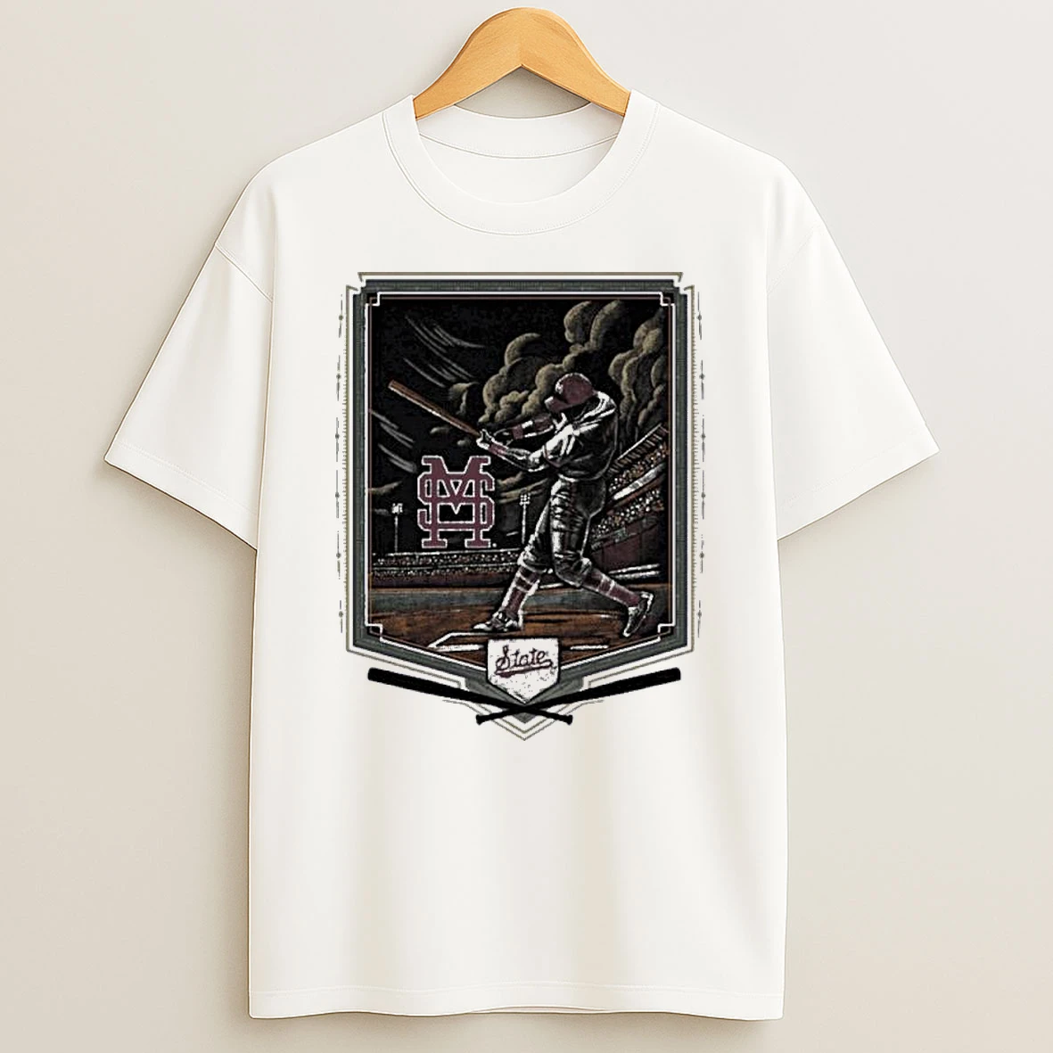 Mississippi State The Thunder Baseball Shirts