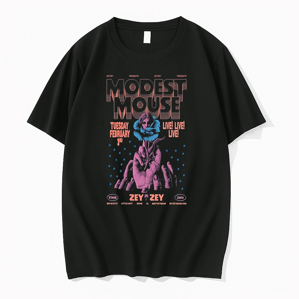 Modest Mouse Zeyzey Miami February 3 2026 Concert Shirts