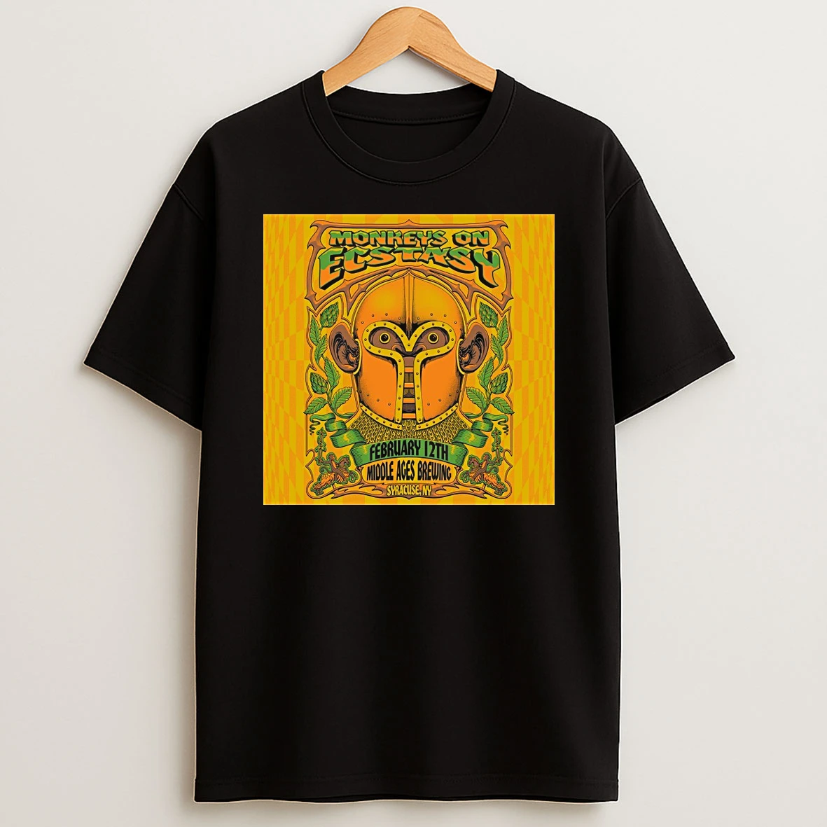 Moe In Syracuse Ny On February 12 2026 Middle Ages Brewing Shirts