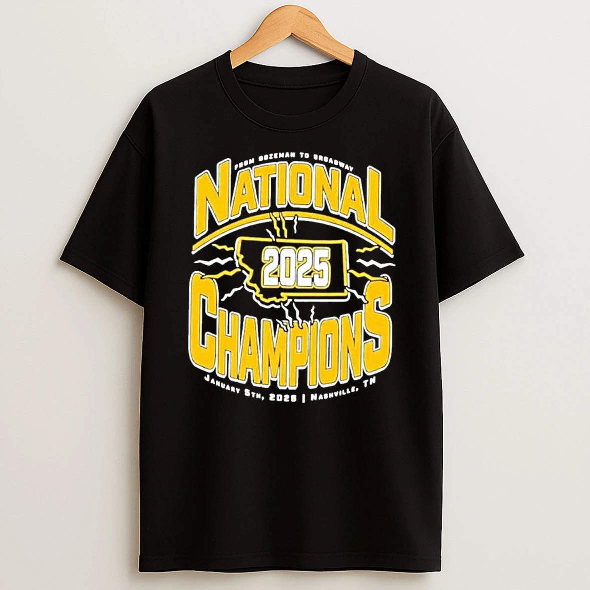 Montana State Bobcats 2025 National Champions January 5th Shirts