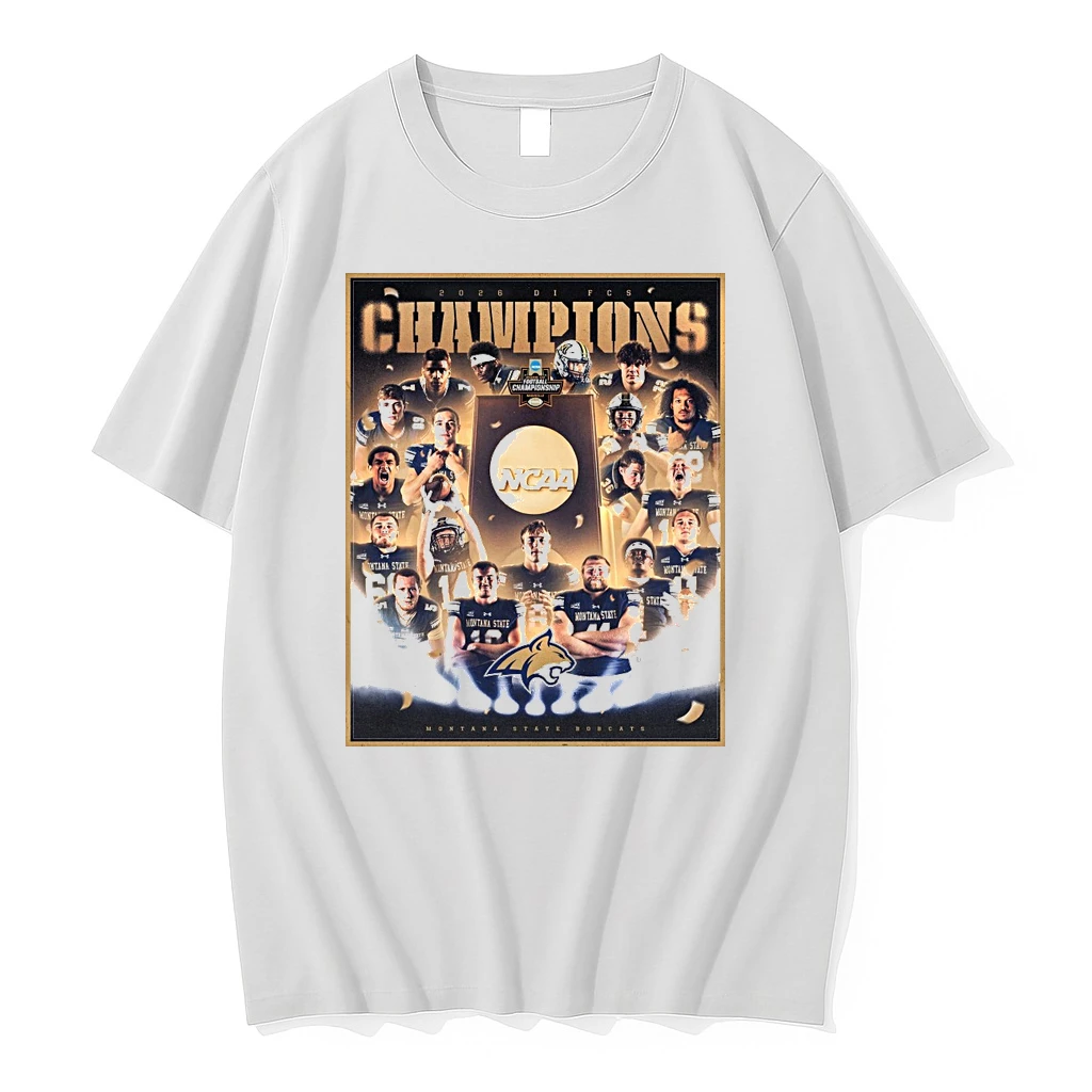 Montana State Bobcats 2026 Ncaa Division I Fcs Championship Shirts