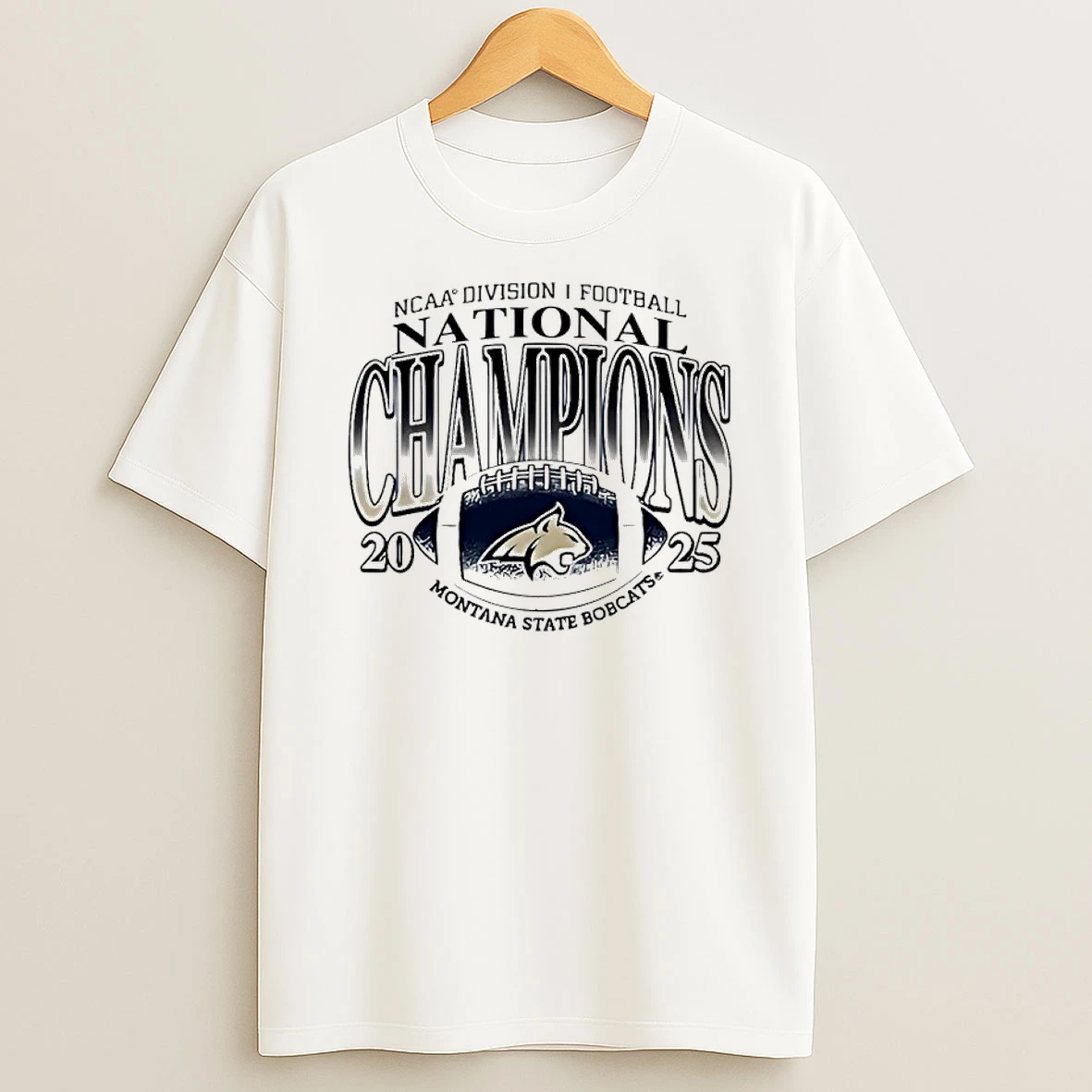 Montana State Bobcats Ncaa Division I Football National Champions 2025 Shirts
