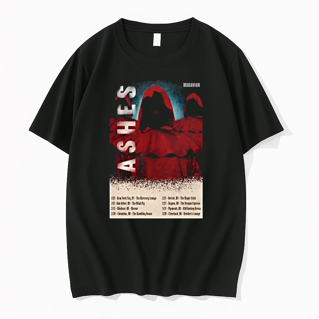 Moravian Ashes 2026 Tour Shirts