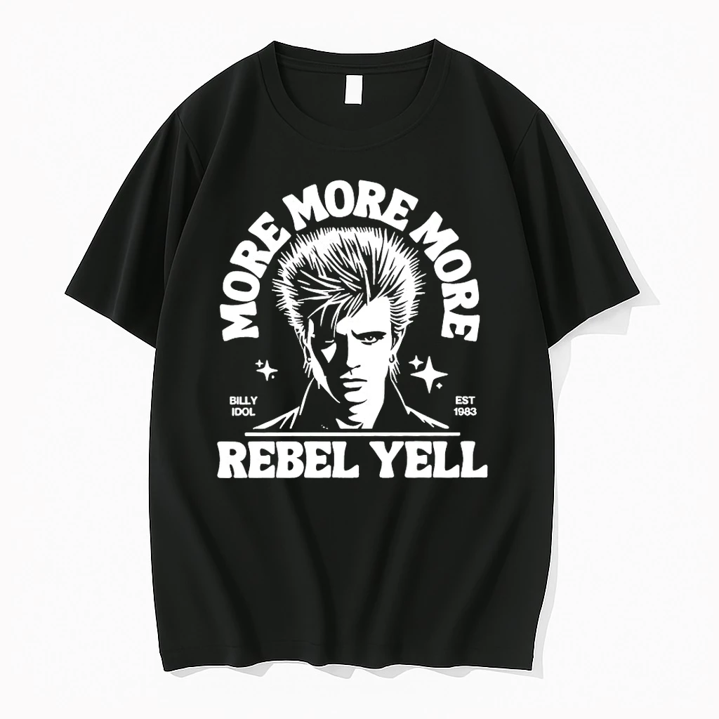 More More Rebel Yell Billy Idol Est 1983 Shirts