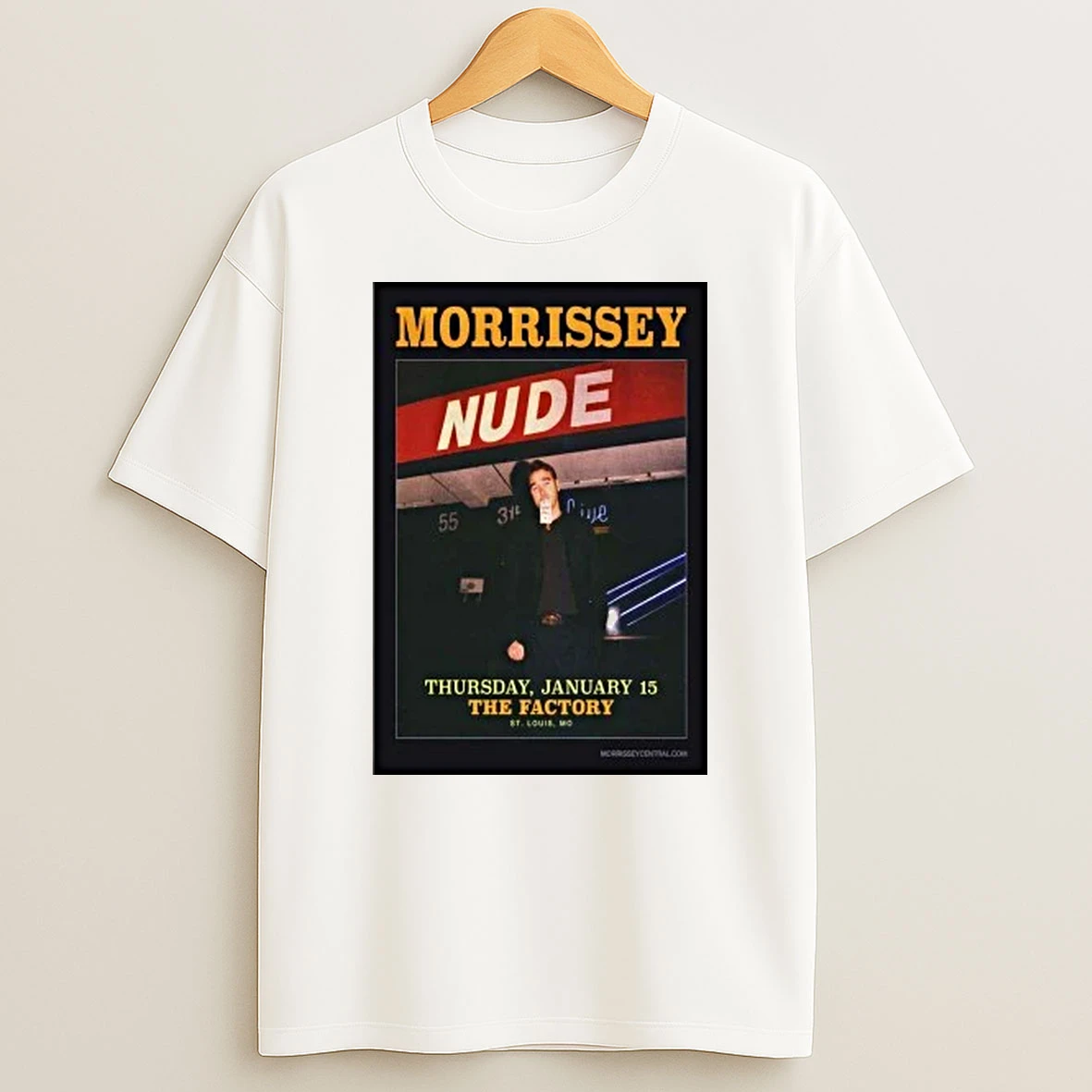 Morrissey Nude The Factory St Louis 1 15 2026 Shirts