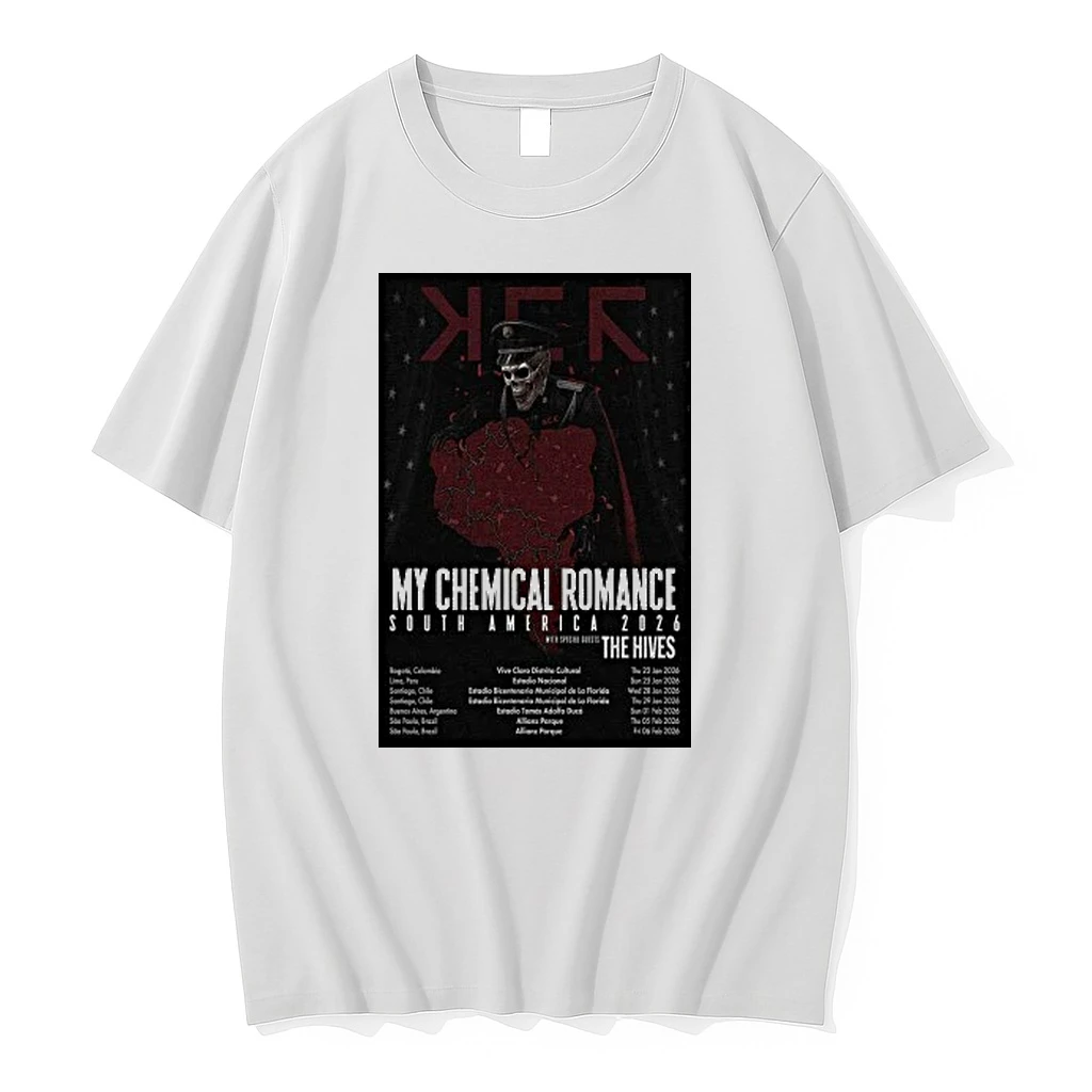My Chemical Romance South America 2026 Tour Shirts