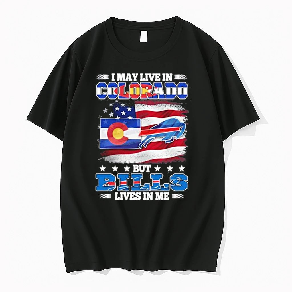 My Heart Buffalo Bills And Live In Colorado Shirts