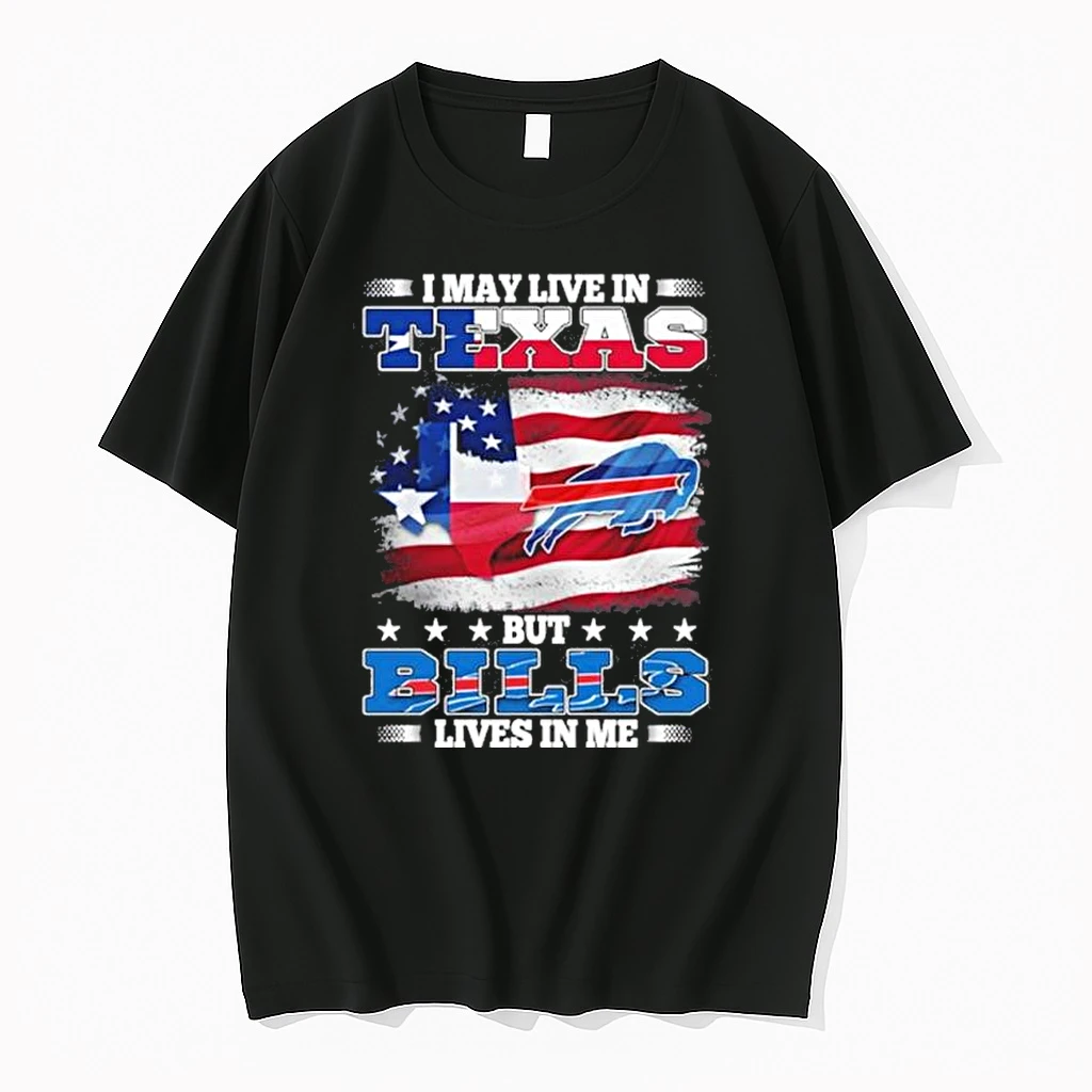 My Heart Buffalo Bills And Live In Texas Shirts