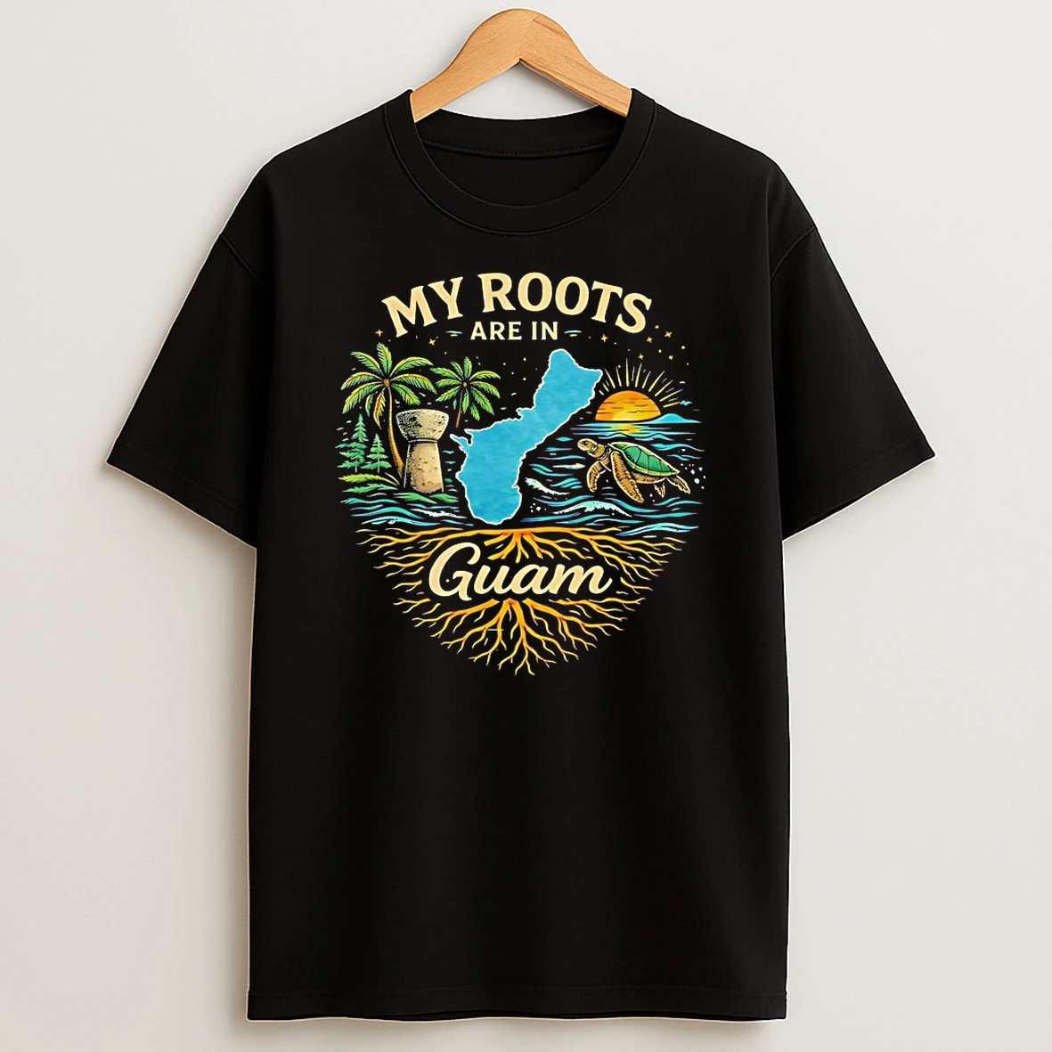 My Roots Are In Guam Shirts