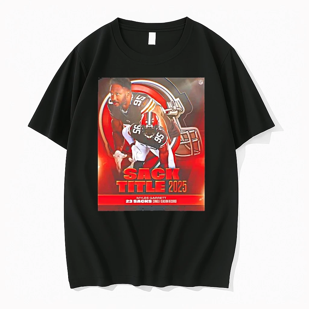 Myles Garrett Sack Title 2025 Shirts