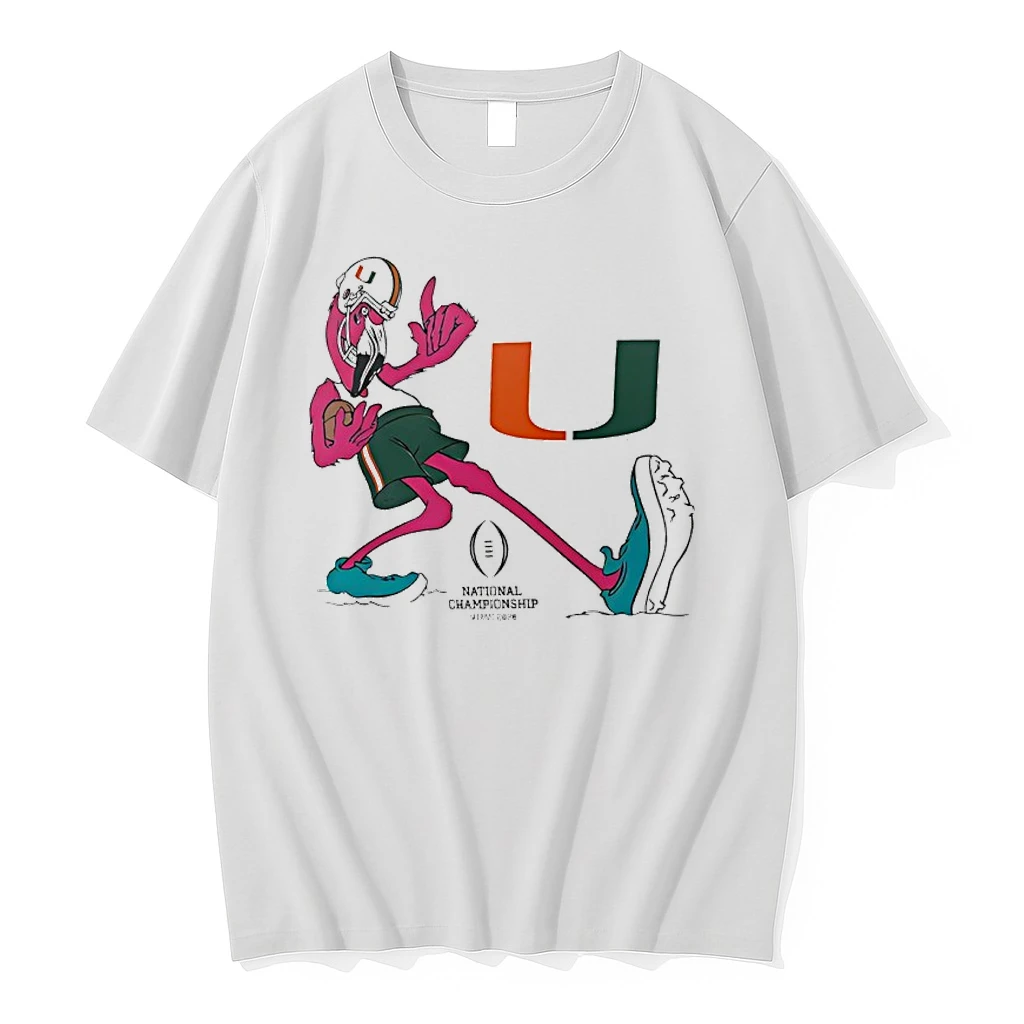 Ncaa 2026 National Championship Bound Miami Hurricanes Flamingo Shirts