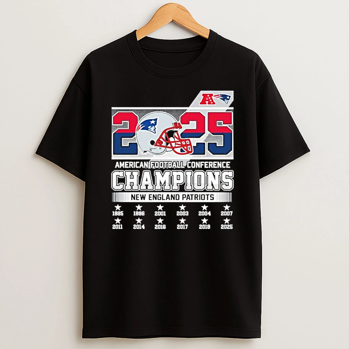 Ne Patriots Afc Champions 12x Shirts