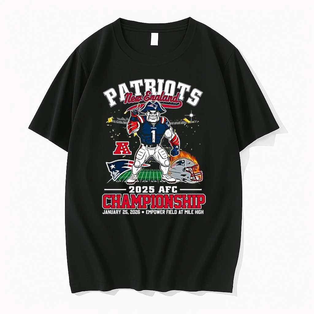 Ne Patriots Mascot Afc Conference Championship Bound Shirts