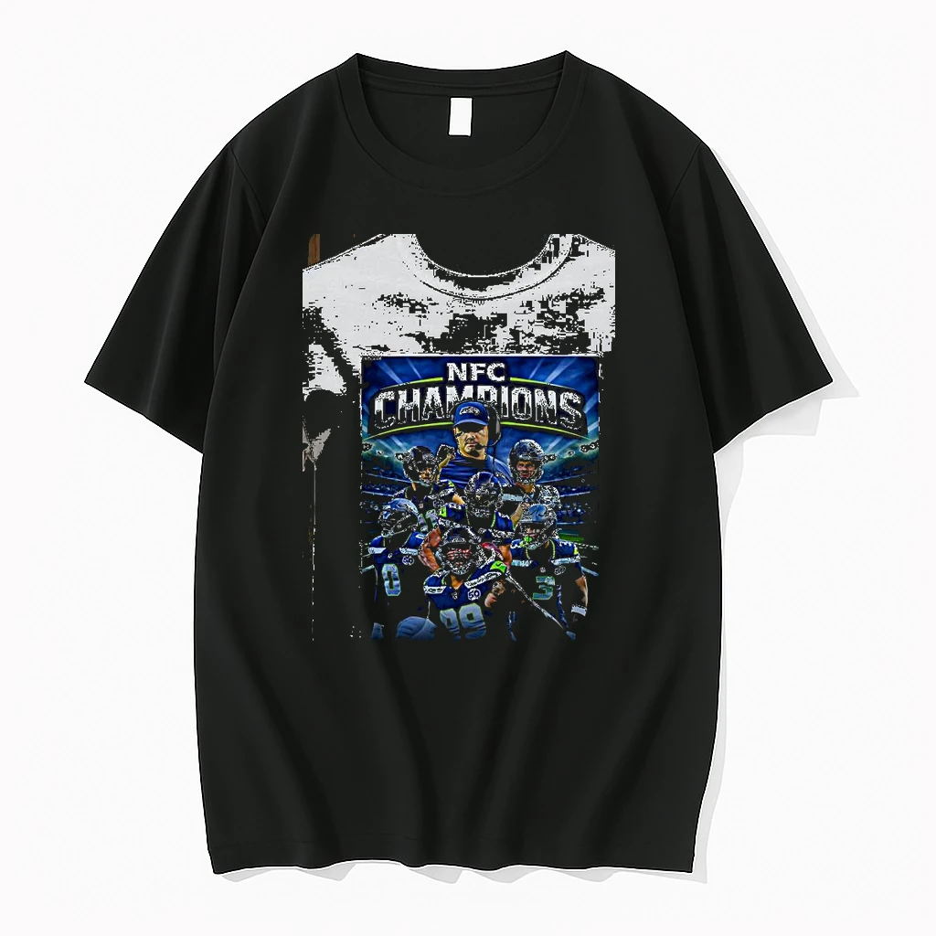 Nfc Champions Seattle Seahawks Football Team Stadium Graphic Shirts