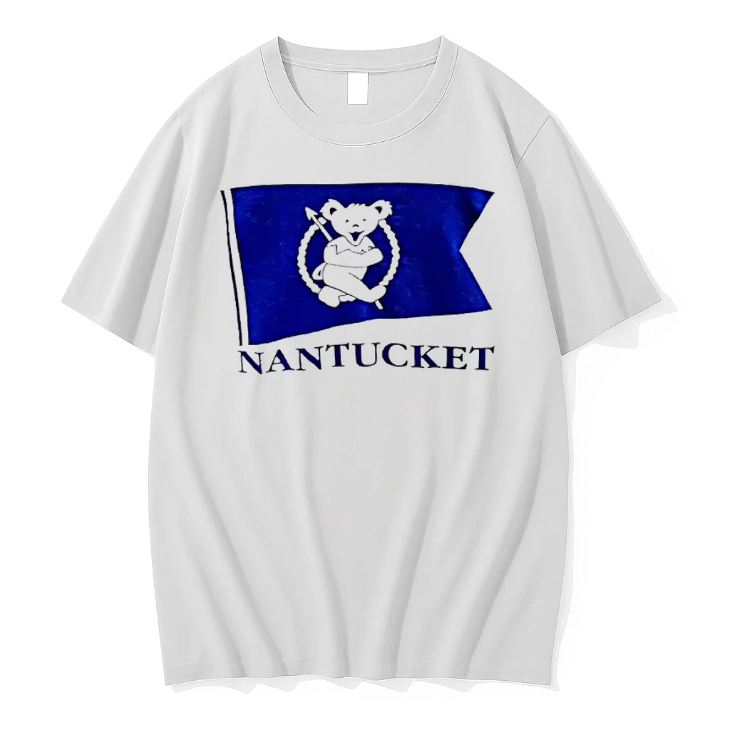 Nantucket Flag X Grateful Dead Dancing Bear Graphic Shirts