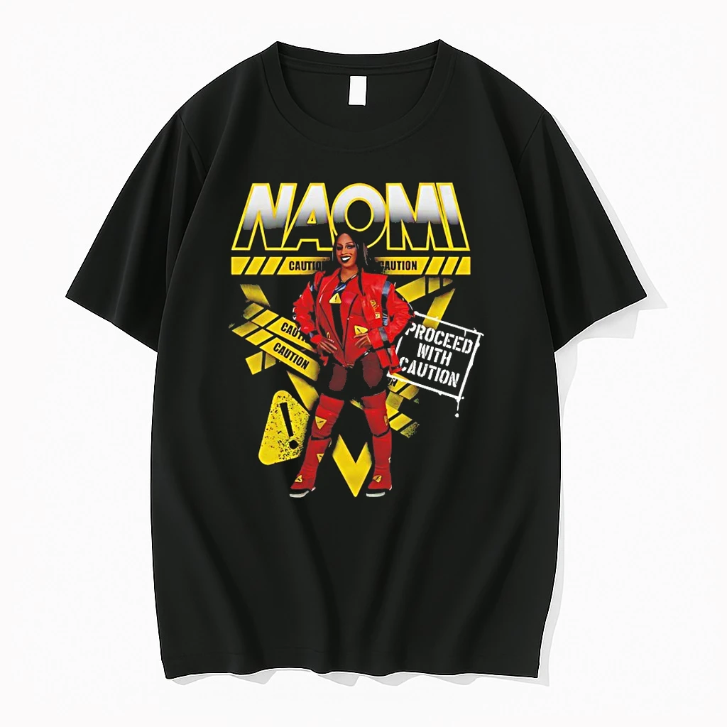 Naomi Caution Wwe Caution Tape Shirts