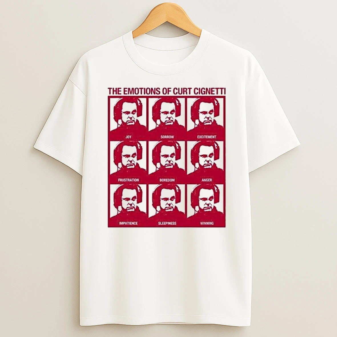 National Champions The Emotions Of Curt Cignetti Shirts