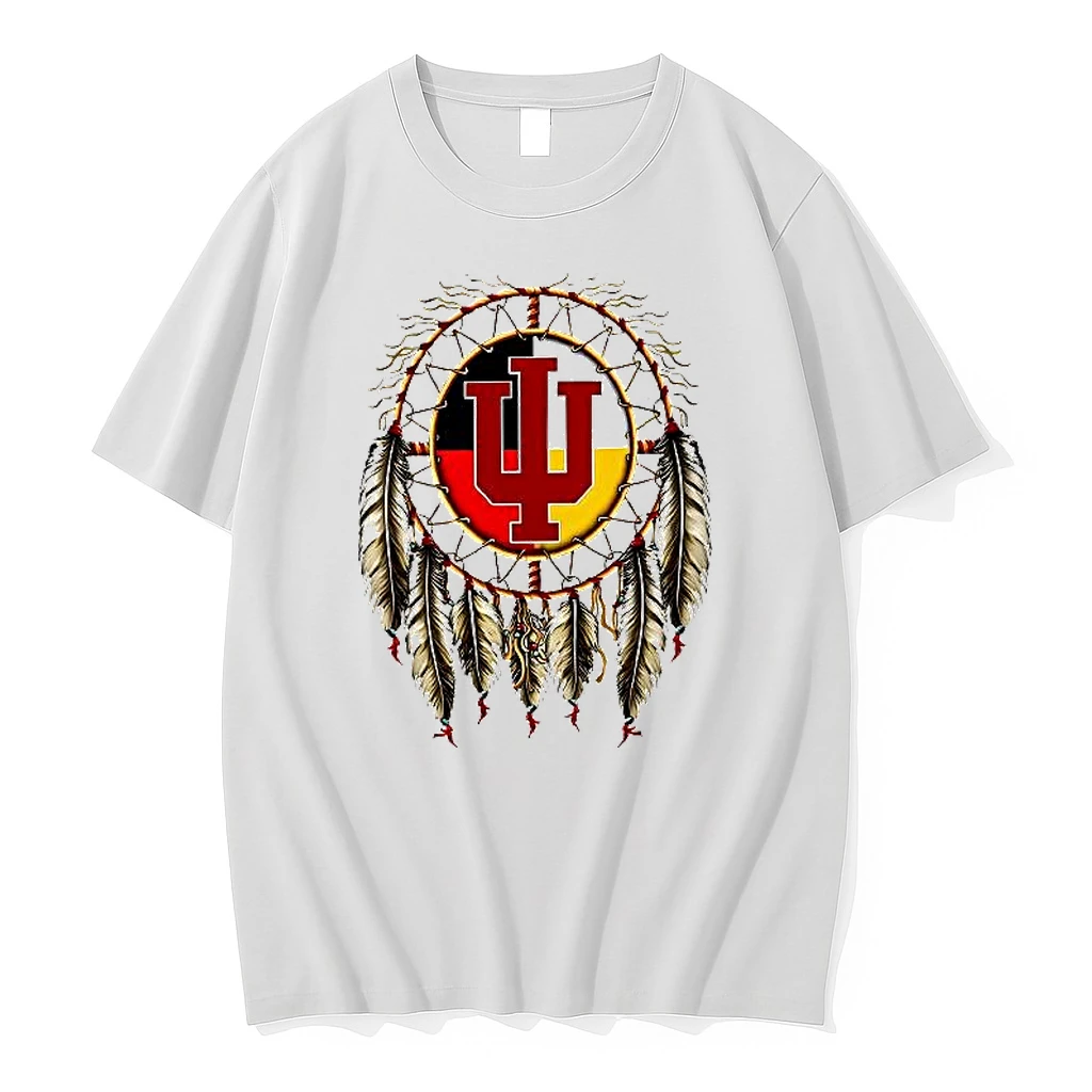 Native American Indiana Hoosiers Logo Woman Shirts