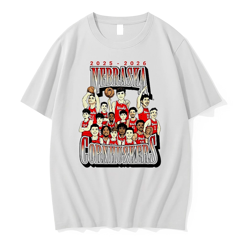 Nebraska Cornhuskers 2025 2026 Caricatures Shirts