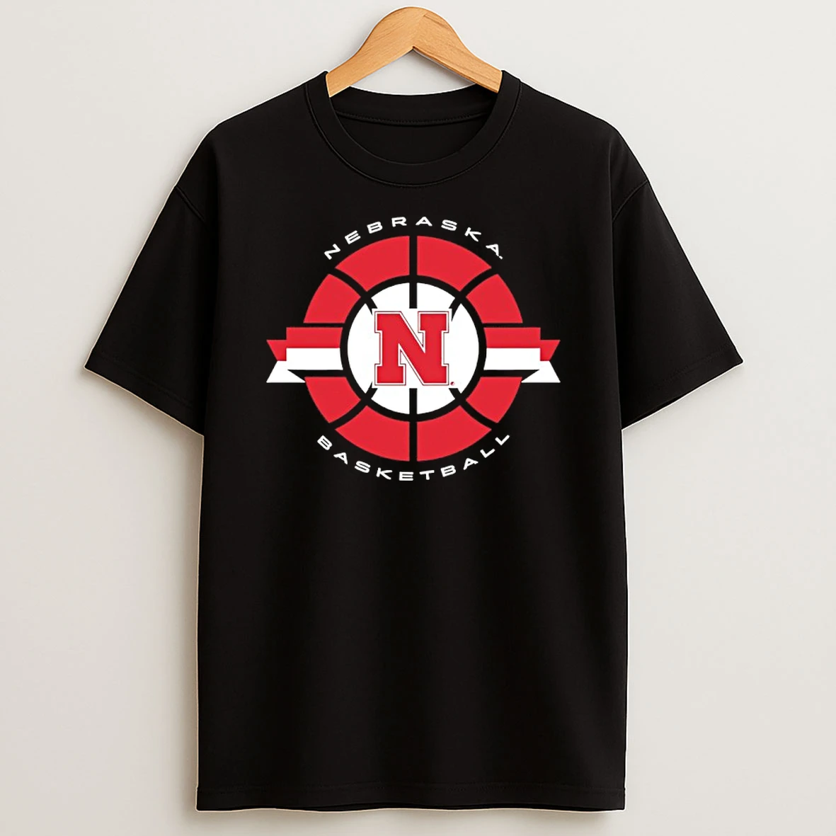 Nebraska Cornhuskers Basketball Logo Classic Circle 2026 Shirts