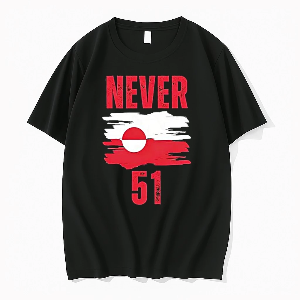 Never 51 Greenland Is Not For Sale Shirts