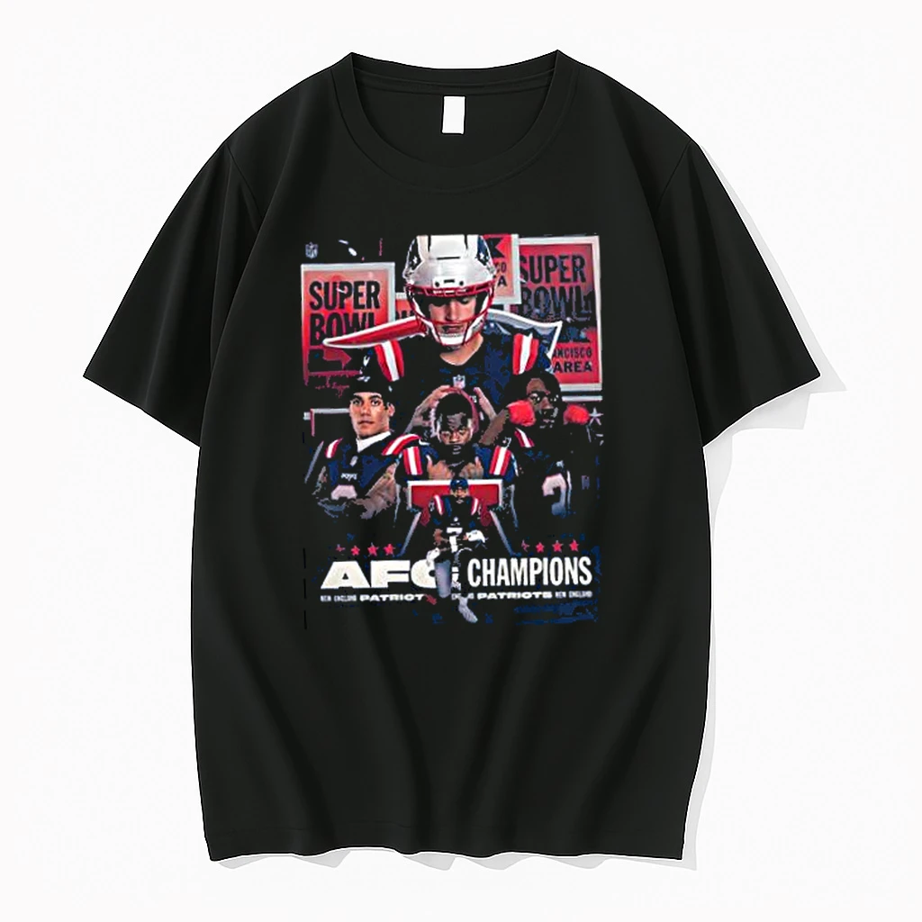 New England Patriots 2025 2026 Nfl Afc Champions For The 12th Time In Franchise History Shirts