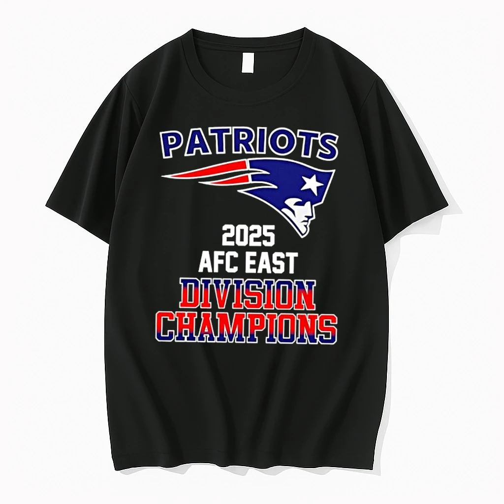 New England Patriots 2025 Afc East Division Champions Lx Shirts