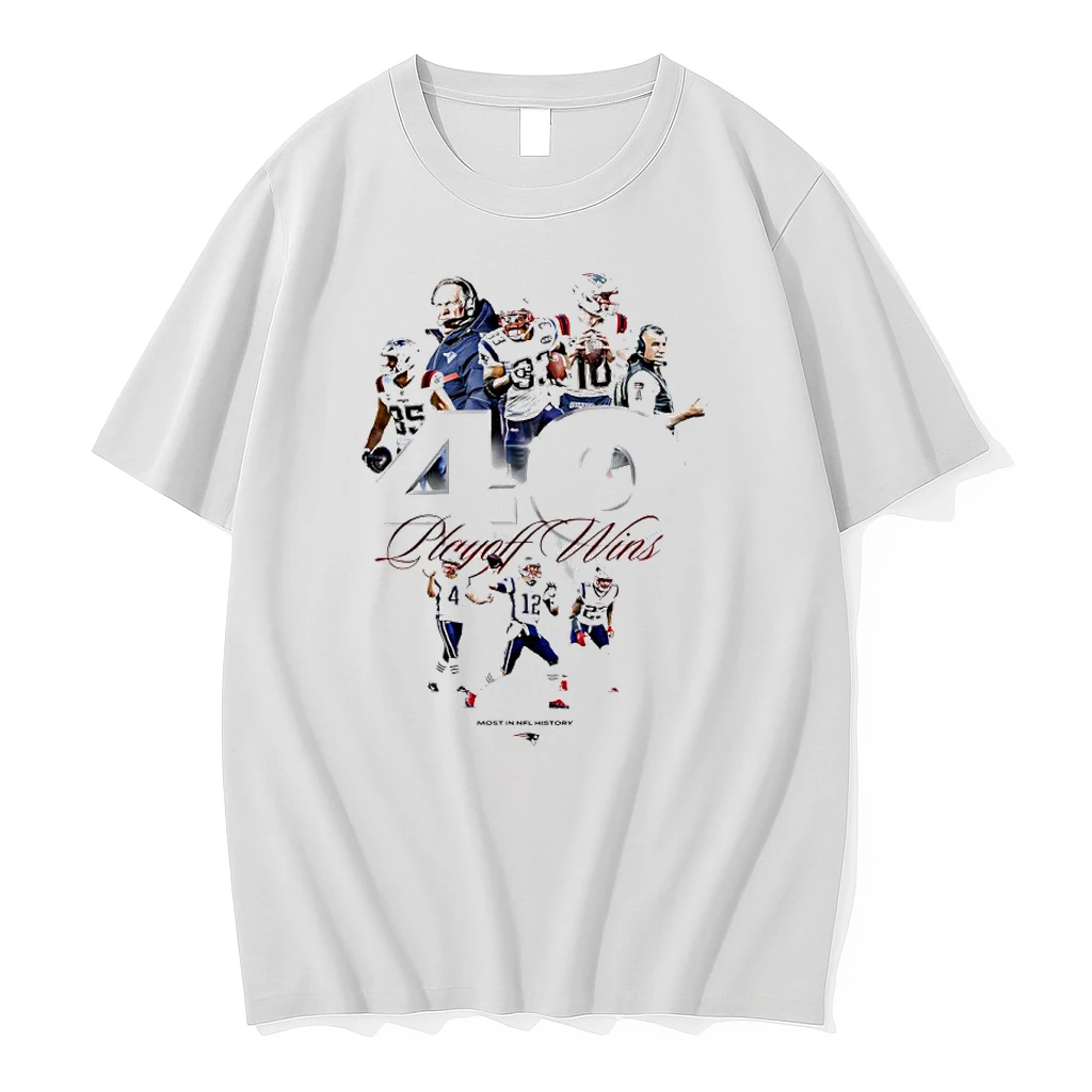 New England Patriots 40 Playoffs Most In Nfl History Shirts