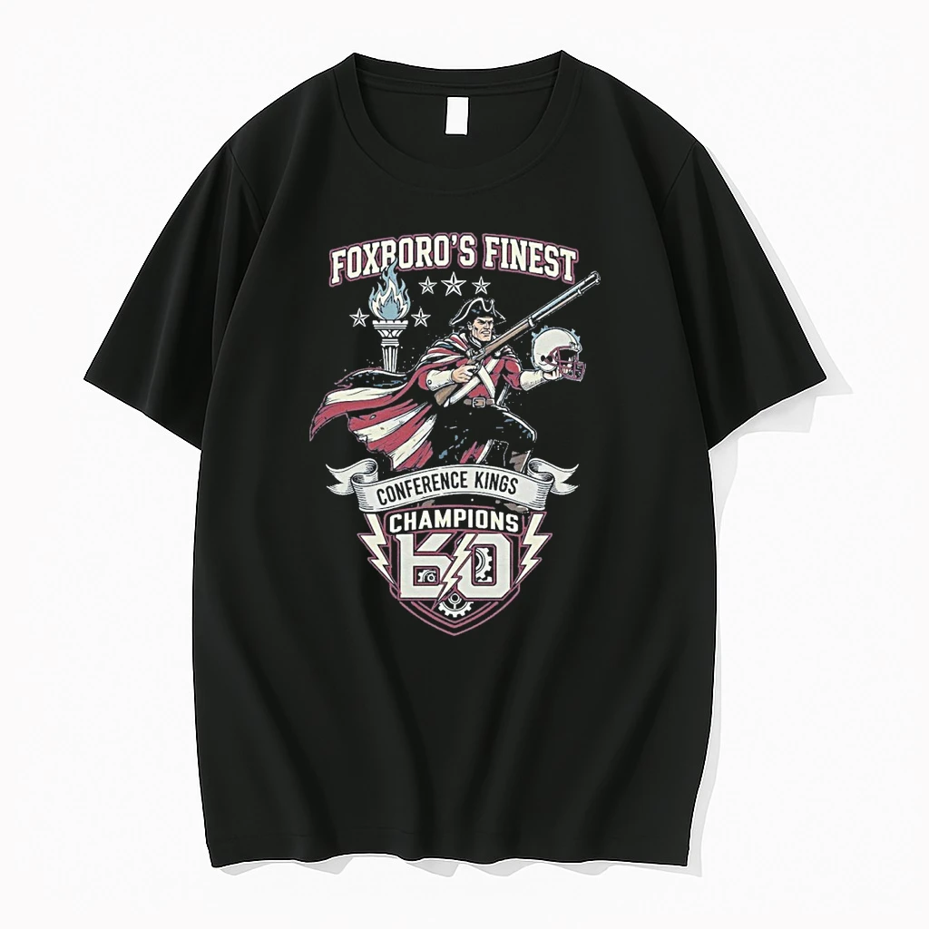 New England Patriots Afc Championship Super Bowl 2026 Foxboro Finest Conference Kings Shirts
