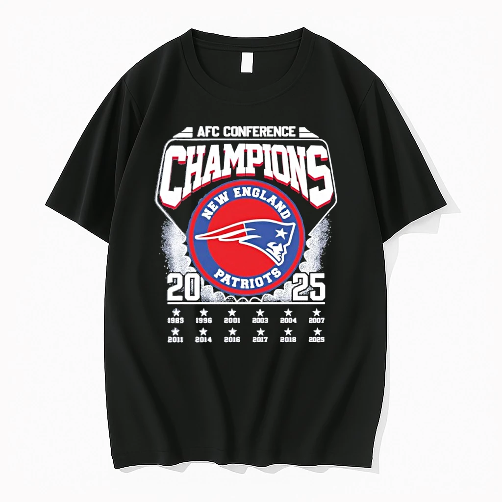 New England Patriots Afc Conference 2025 Champions Shirts