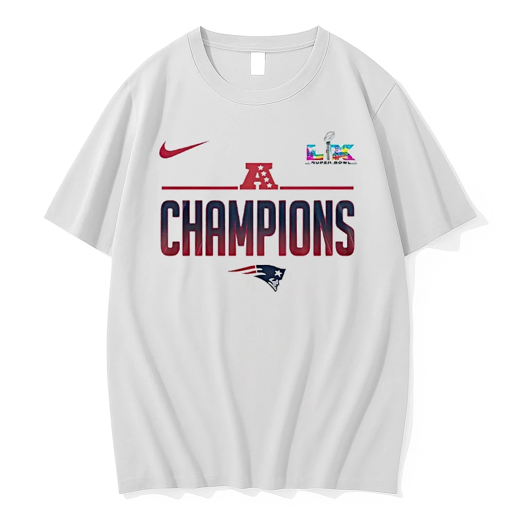 New England Patriots Afc Super Bowl Champions 2026 Shirts